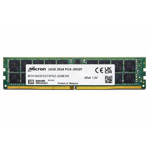 Memoria original Micron 16GB DDR4 2933 2RX8 B2B