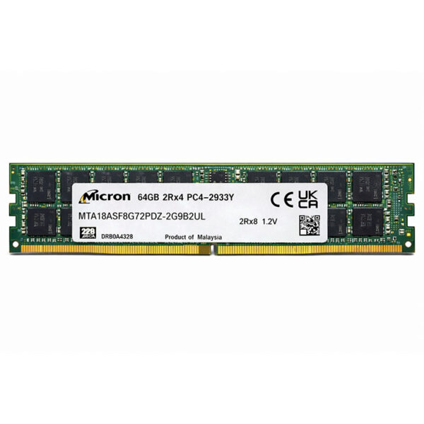 Memoria original Micron 64GB DDR4 2933 2RX4 B2B