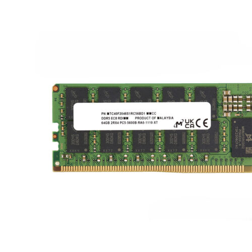 Memoria original Micron 64GB DDR5 5600 2RX4 B2B