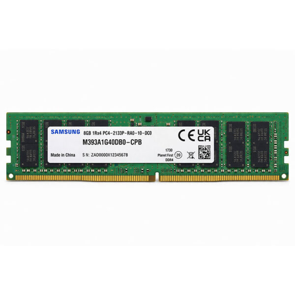New Samsung 8GB DDR4 2133 1RX4 Server RAM