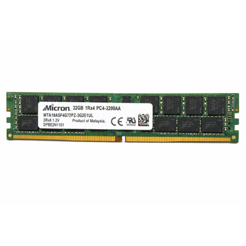 Memoria RAM original Micron 32GB DDR4 3200 1RX4 para servidor