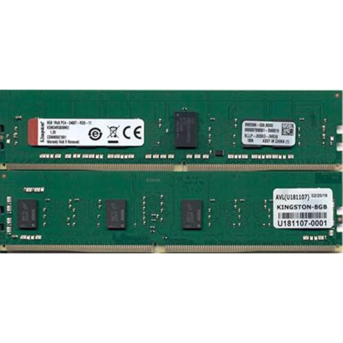 Memoria RAM de servidor Kingston 8GB DDR4 2400 1RX8 de segunda mano