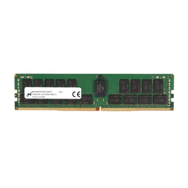 Stock de memoria Micron 32GB DDR4 3200 2RX4 de segunda mano