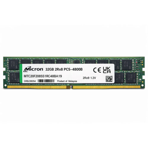 Memoria de segunda mano Micron 32GB DDR5 4800 2RX8 B2B