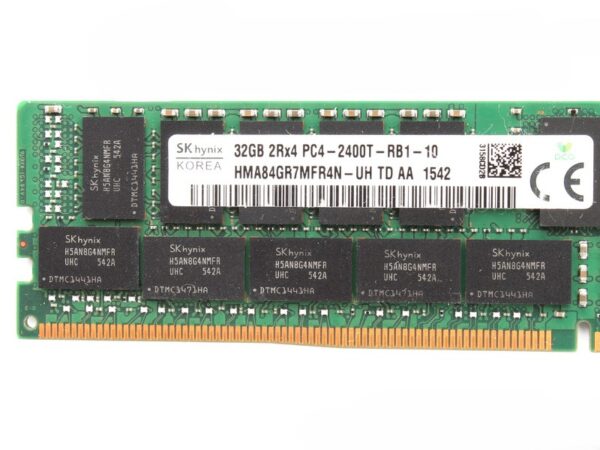 Memoria RAM de segunda mano SK Hynix 32GB DDR4 2400 2RX4 Bulk