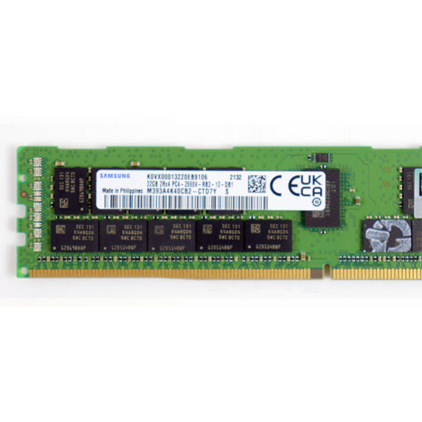 Memoria RAM de segunda mano Samsung 32GB DDR4 2666 2RX4 Bulk