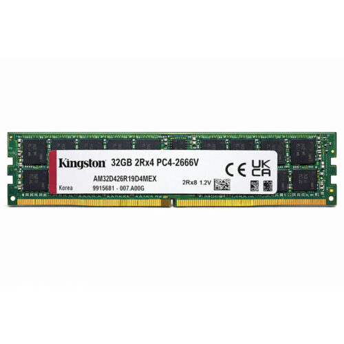 Memoria RAM usada Kingston 32GB DDR4 2666 2RX4 Bulk