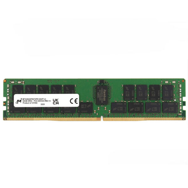 RAM usada Micron 64GB DDR4 3200 2RX4 al por mayor